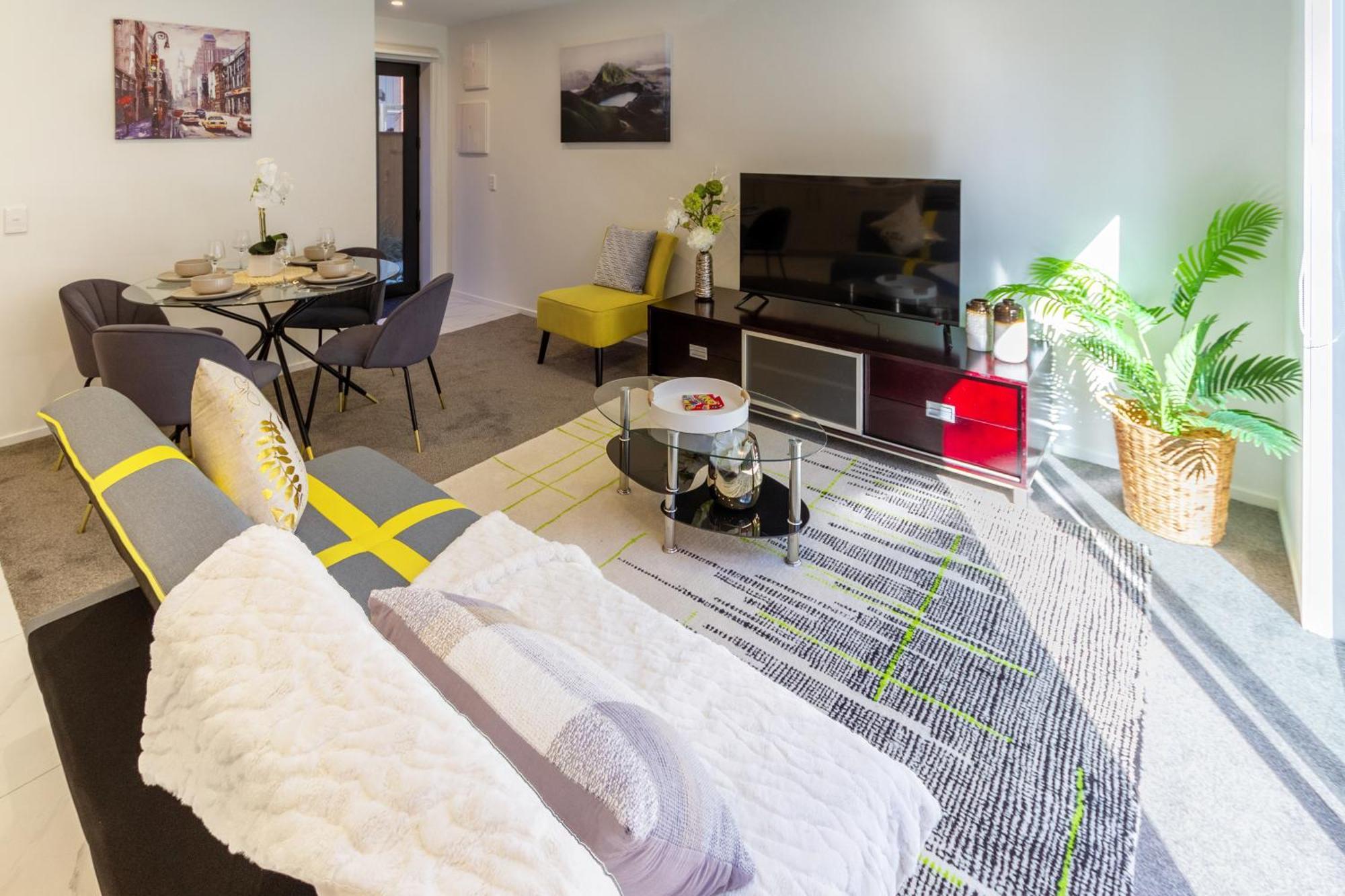 Central Escape On Cashel Street 2 Bed 2 Bath Christchurch Zewnętrze zdjęcie